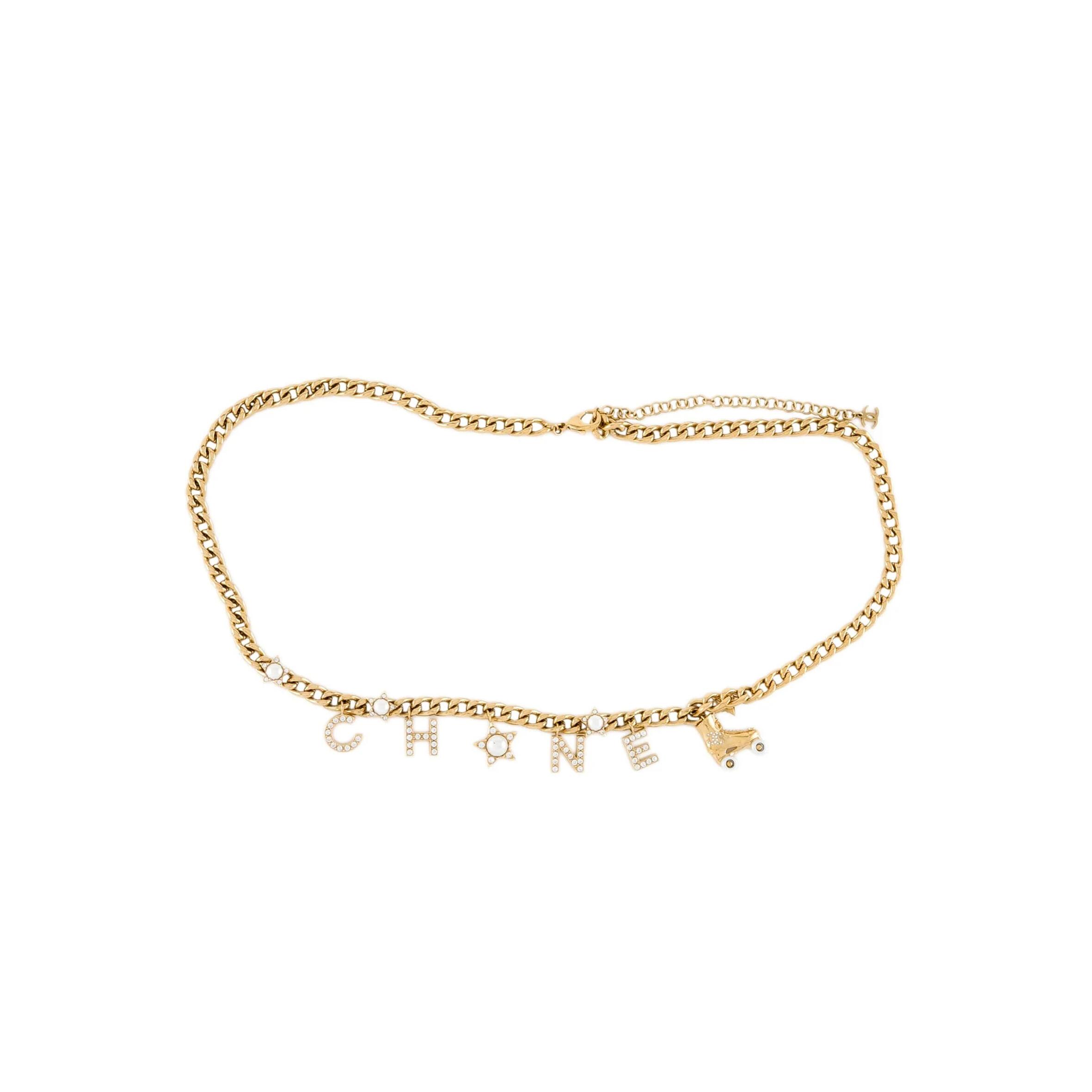 Ch**el vintage 2005 chain-link belt